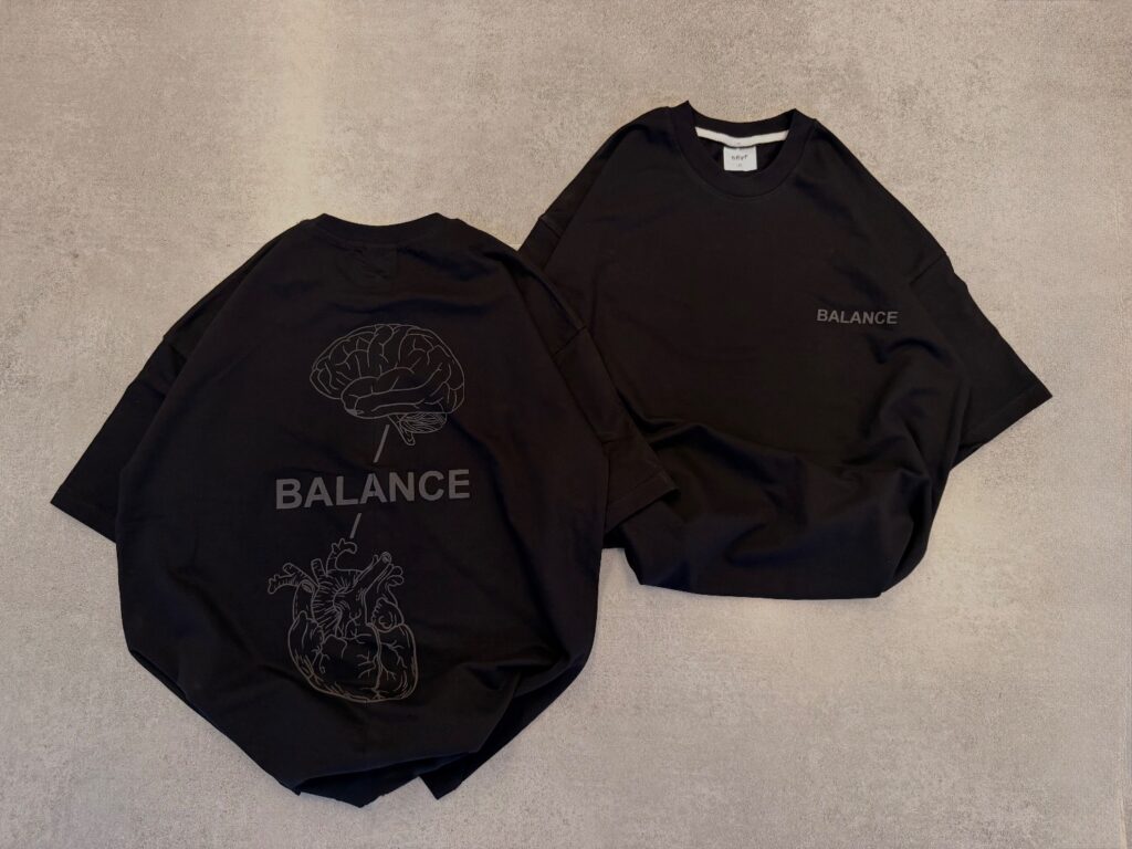 تیشرت مشکی(balance)