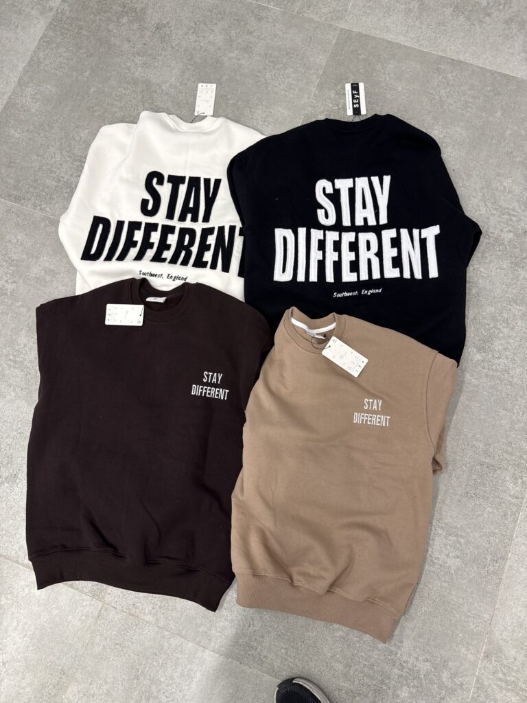 گلدوزی تیکه دوزی STAY DEFFERENT